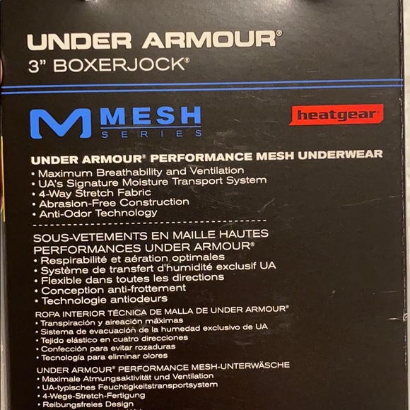 UNDER ARMOUR NWT MENS 3” Boxerjock - Picture 3 of 5